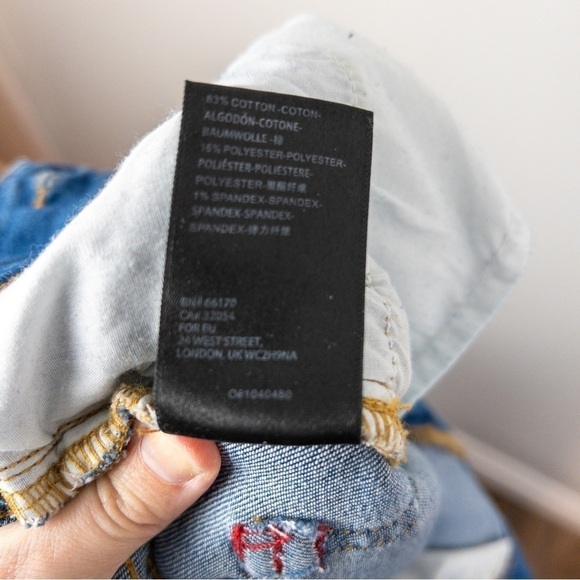 Urban Outfitters BDG Womens Size 26 Twig High Rise Skinny Jeans Light Wash Blue - Picture 10 of 12